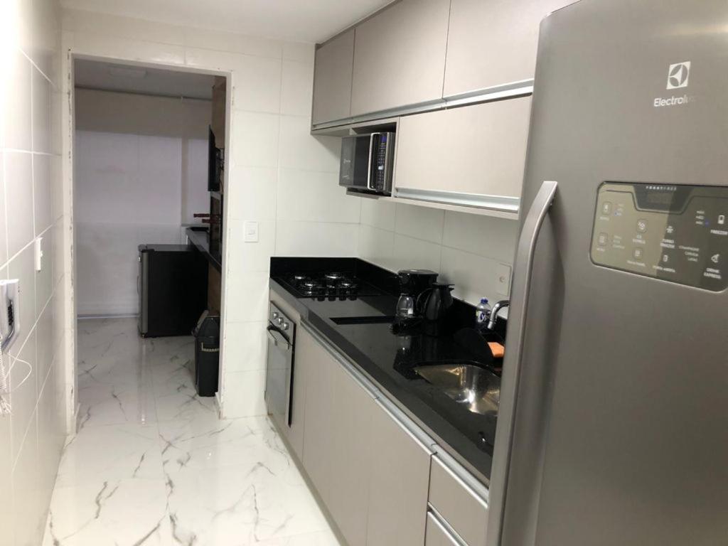 Maravilhoso Apartamento Vista Mar Enseada Guarujá Buitenkant foto