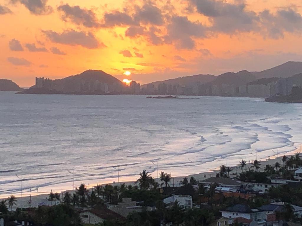 Maravilhoso Apartamento Vista Mar Enseada Guarujá Buitenkant foto